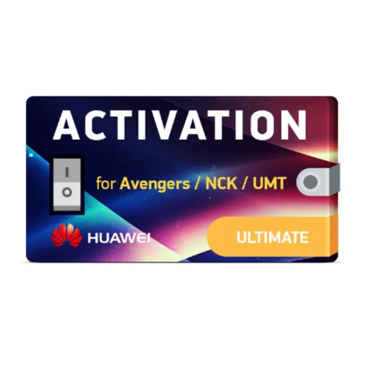 NCK Box/Dongle / AVB / UMT Ultimate Huawei Activation ( Unlimited )