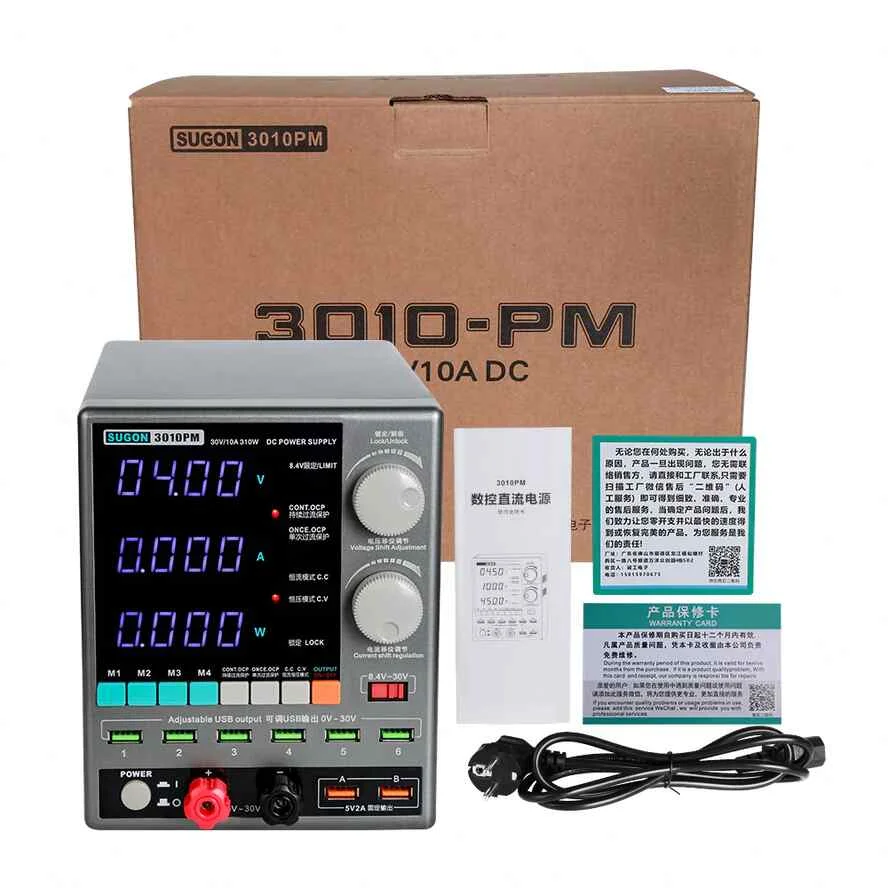 Sugon 3010 Pro Max 30V 10A 310W DC Power Supply