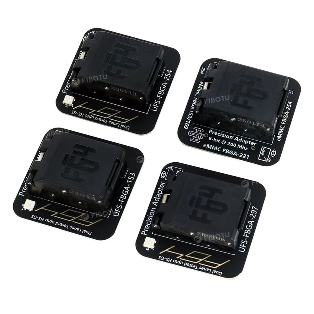 Flash 64 Socket Adapter (UFS BGA 254) (UFS BGA 153) (UFS BGA 297) (eMMC ...