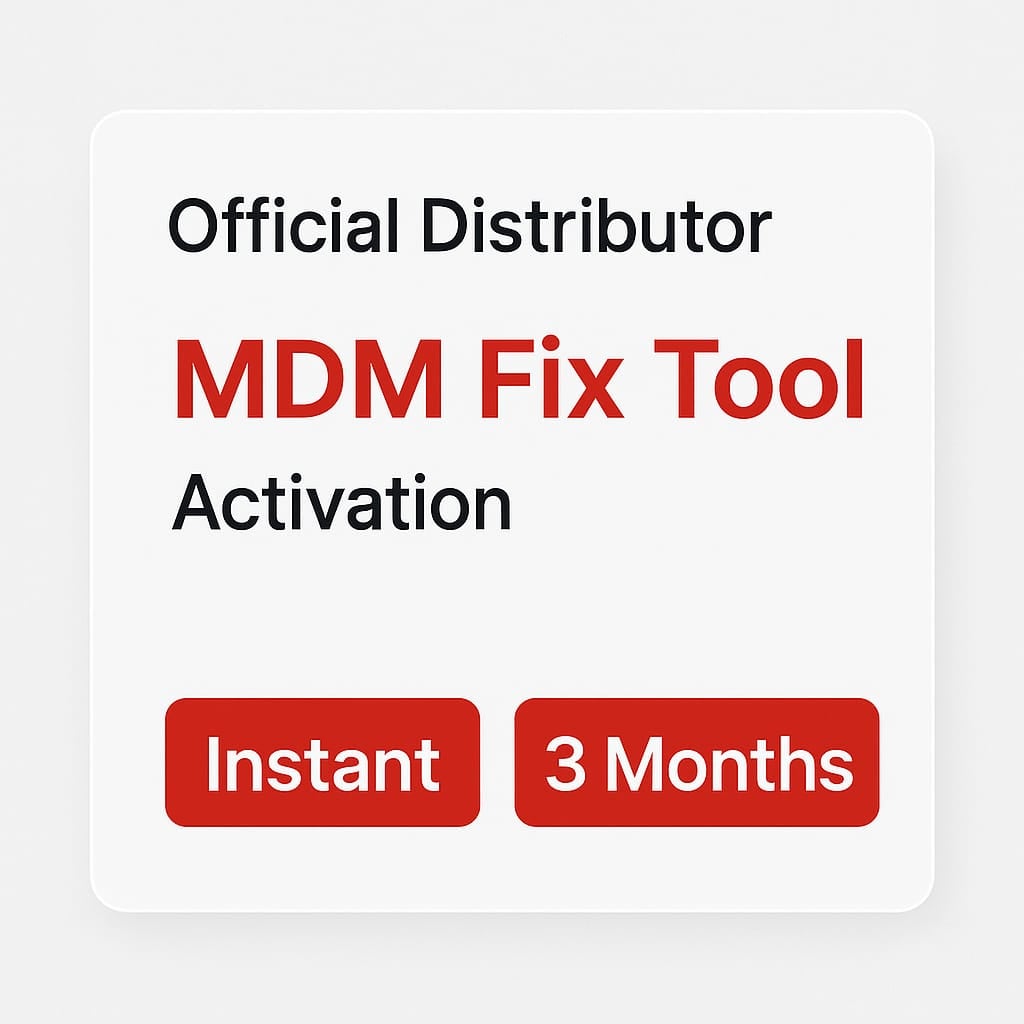 MDM Fix Tool Activation (3 Months)