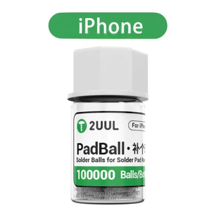2UUL PadBall Solder Balls For iPhone – 100,000 Balls/Bottle