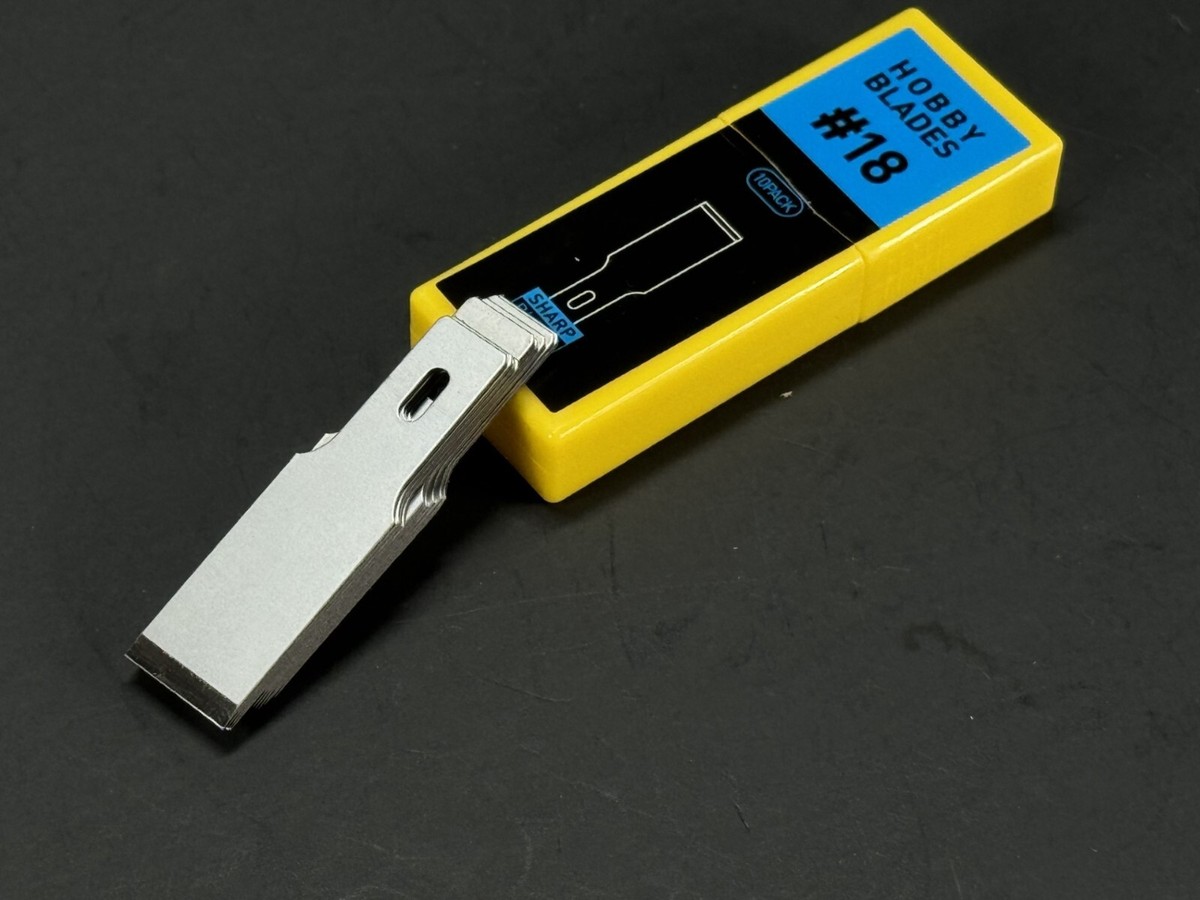 Hobby Blades #18 – 10 Pack (Sharp Blade)