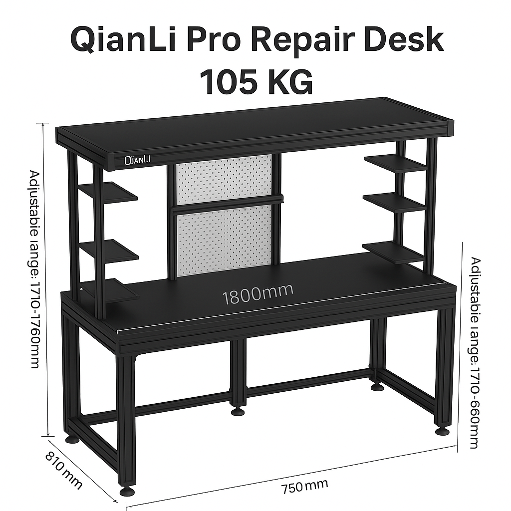 QianLi Pro 1.8m Premium Repair Desk – 105 KG