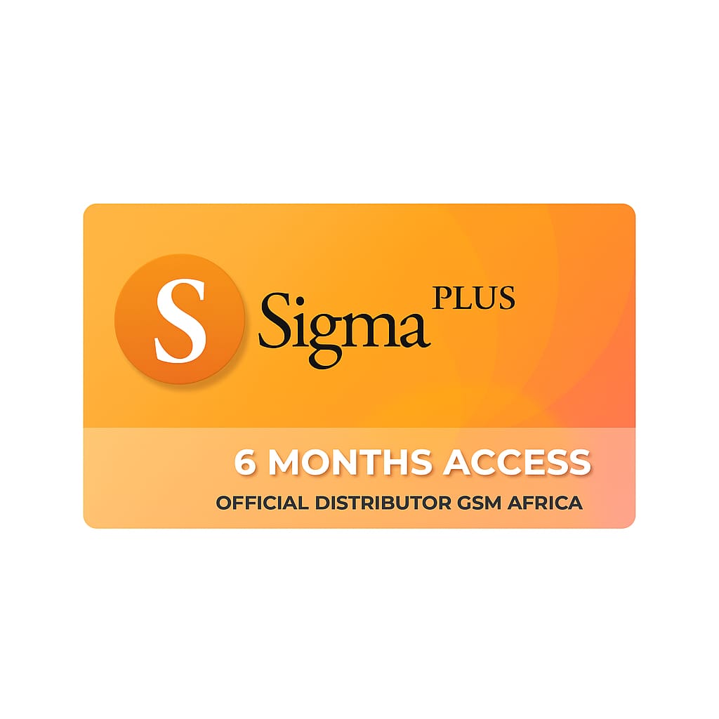 Sigma Plus Box / Dongle 6 Months Renew Activation