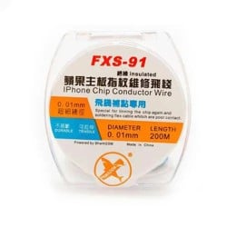 FXS-91 IPHONE CHIP CONDUCTOR WIRE 0.01mm 200M