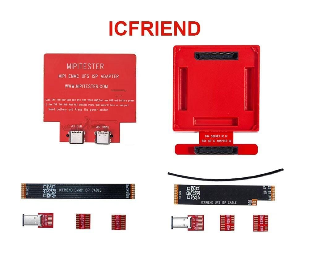 IC FRIEND UFS-EMMC ISP Adapter For Flash 64
