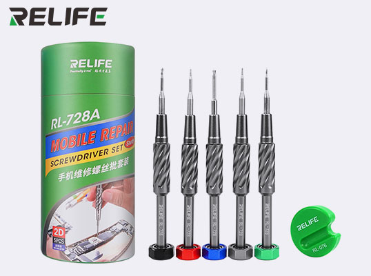 RELIFE RL-728A Mobile Repair Screwdriver 5pcs Set