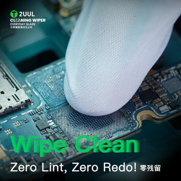 2UUL CL05 Everyday Glass Cleaning Wiper (4x100pcs/box) 400 PCS