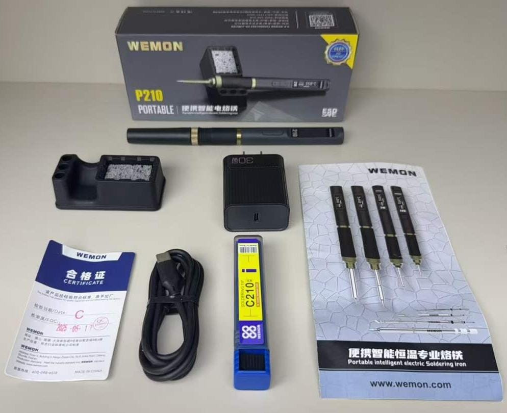 WEMON P210 Portable Intelligent Soldering Iron