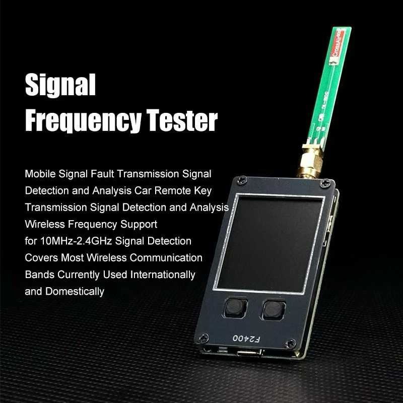 Signal Frequency Tester For 10MHz–2.4GHz Quickly detects signals