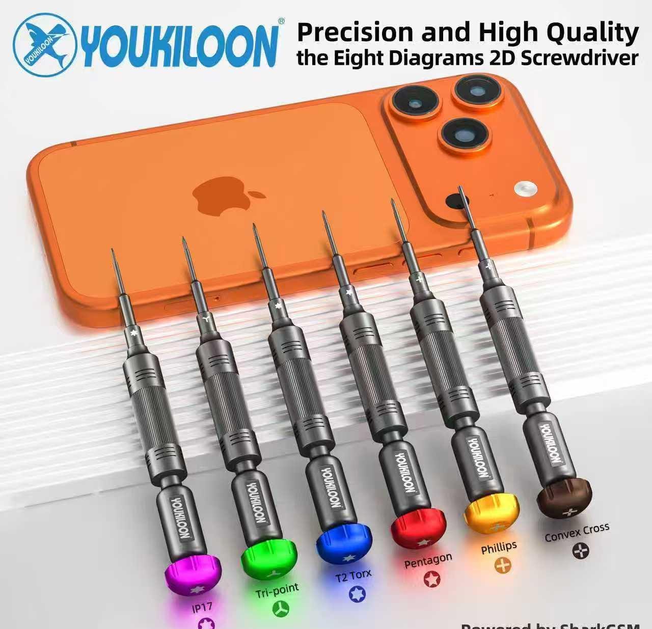 6-in-1 Professional Mobile Repair Screwdriver Set – IP17 Included