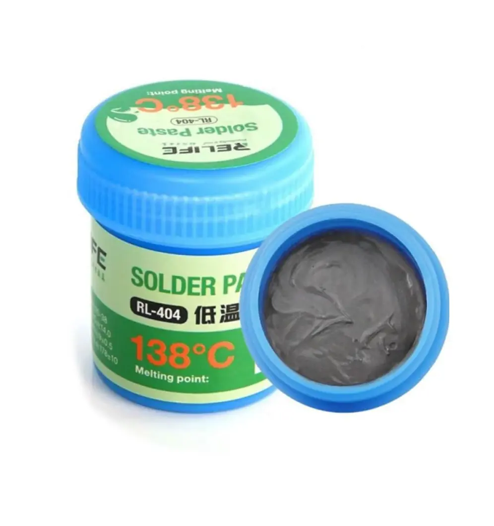 Relife RL-404 138°C Low Temperature Solder Paste - 40g
