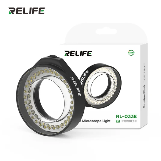 Relife RL-033E Adjustable Microscope LED Ring Light