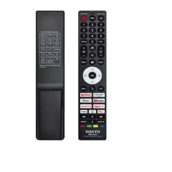 Huayu RM-L1850 Universal LCD/LED TV Remote Control