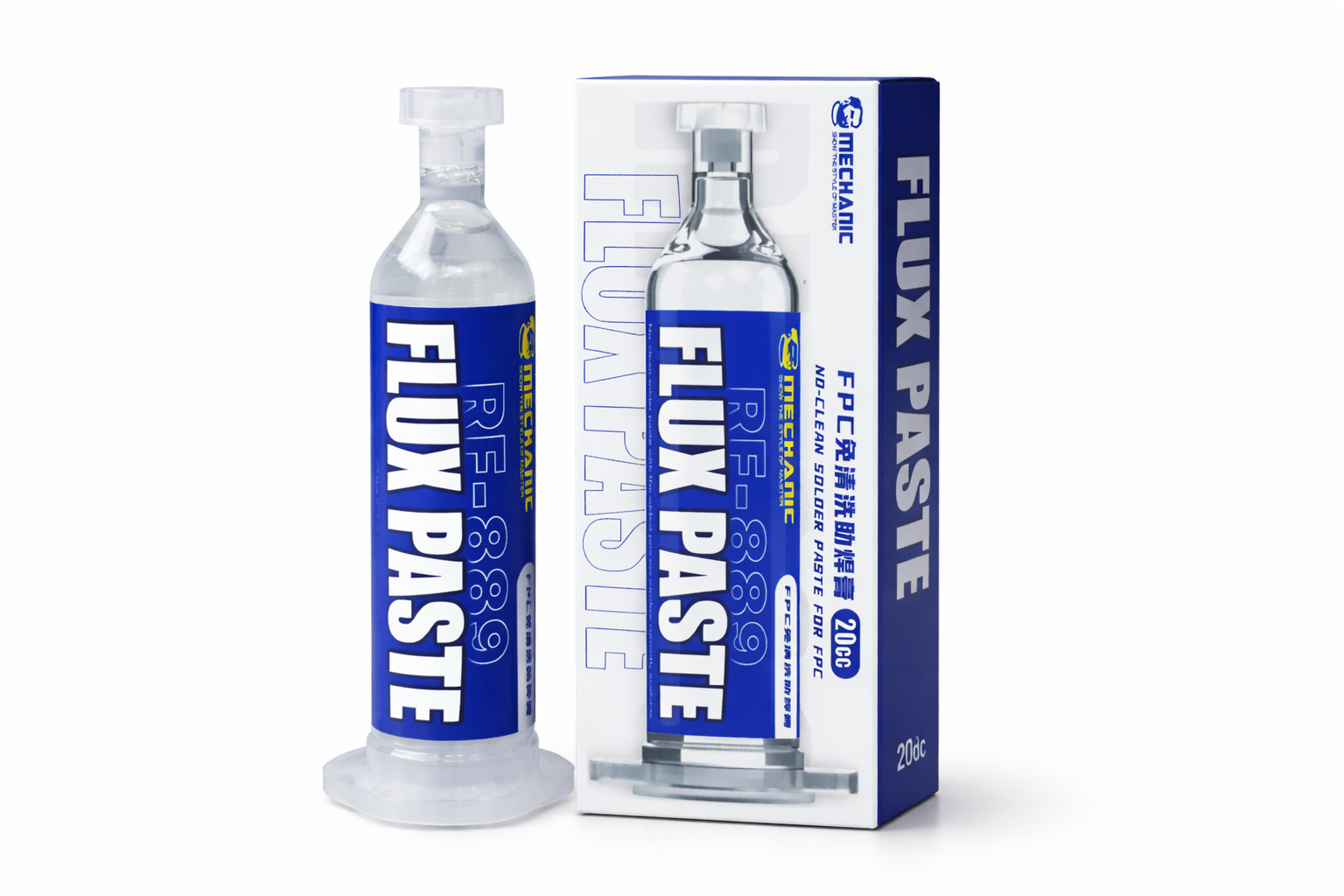 Mechanic FPC Flux Paste 889 20cc – No-Clean Soldering Flux