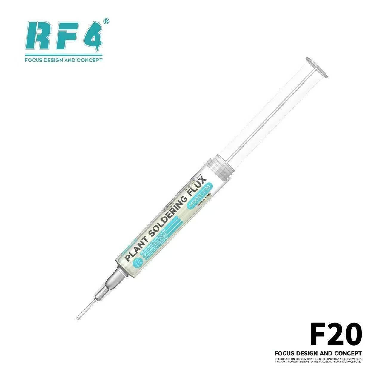 RF4 F20 Plant Soldering Flux Paste for PCB & Mobile Repair