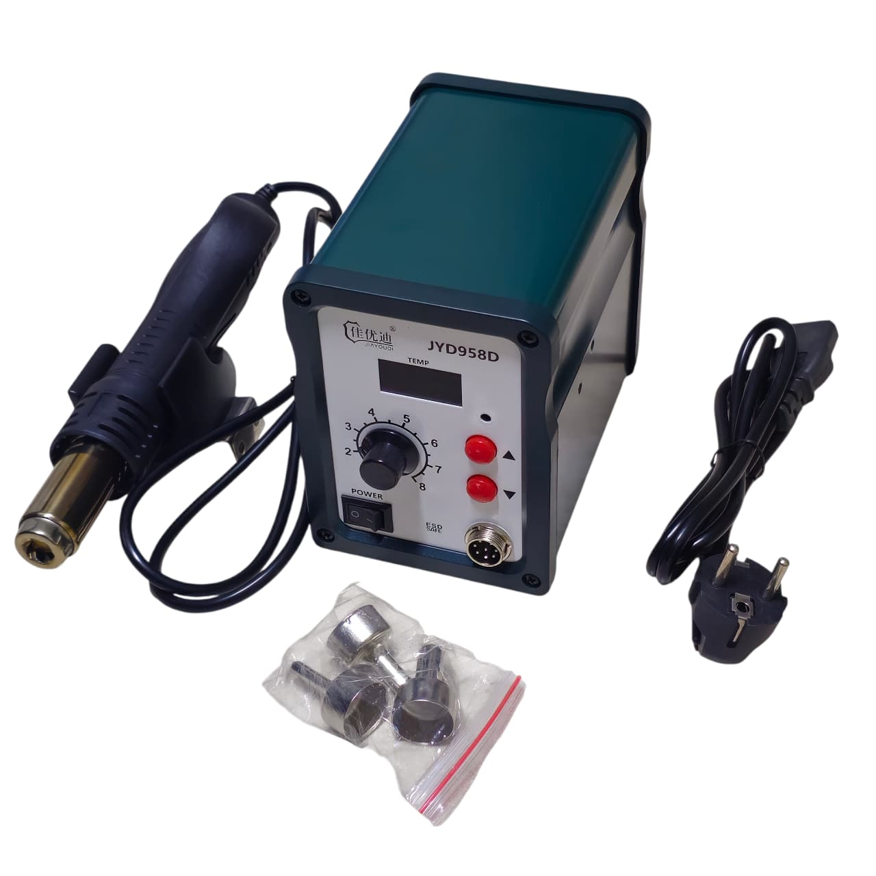 JIAYOUDI JYD-958D Digital SMD Hot Air Station (ESD Safe)
