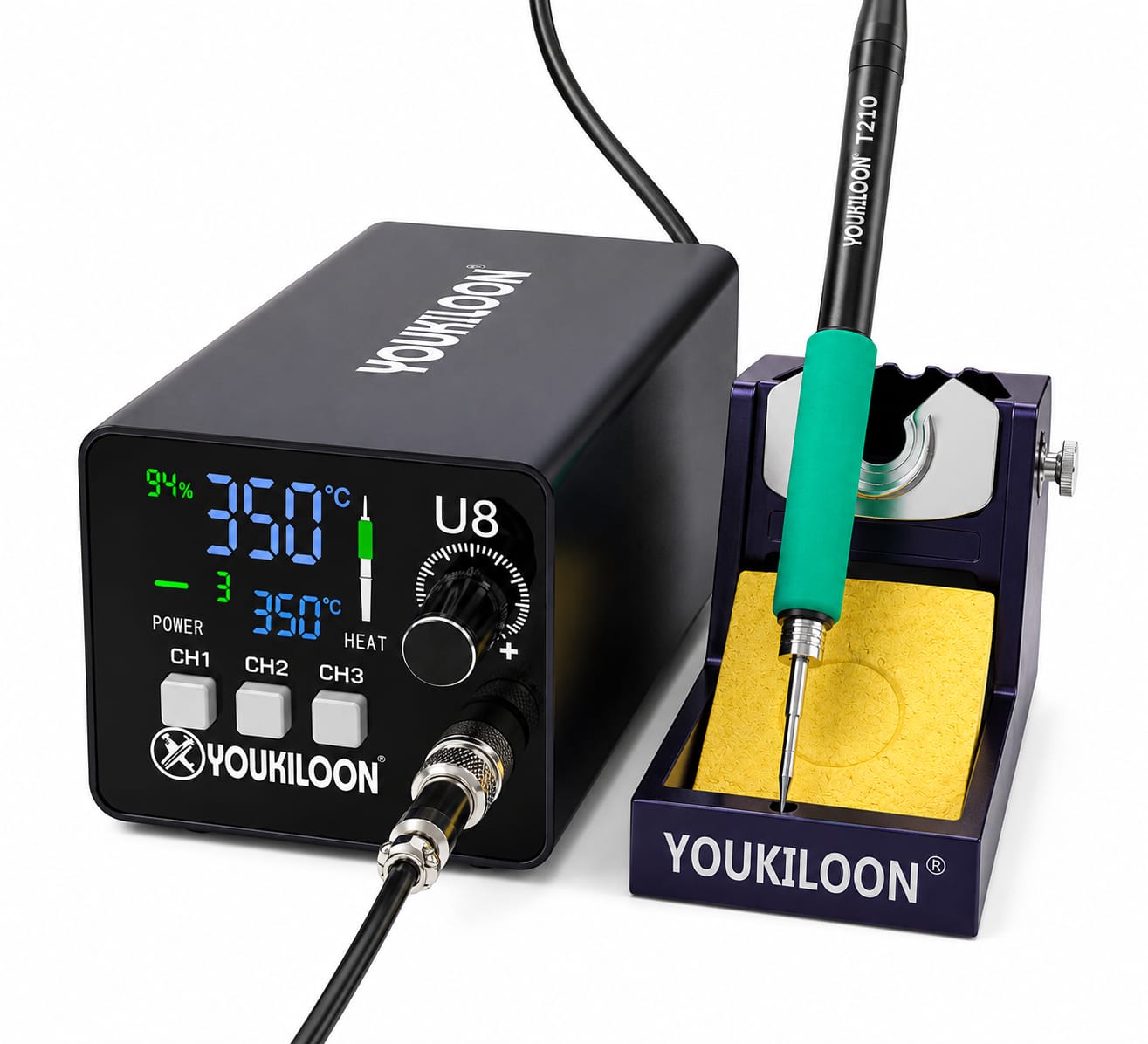 YOUKILOON U8 T210 Intelligent Digital Soldering Station