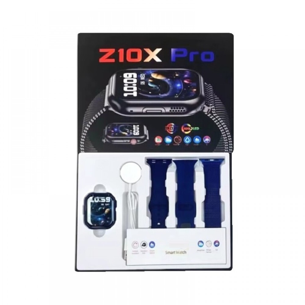 Z10X Pro AMOLED Smart Watch with Bluetooth Calling & Finger Sensor