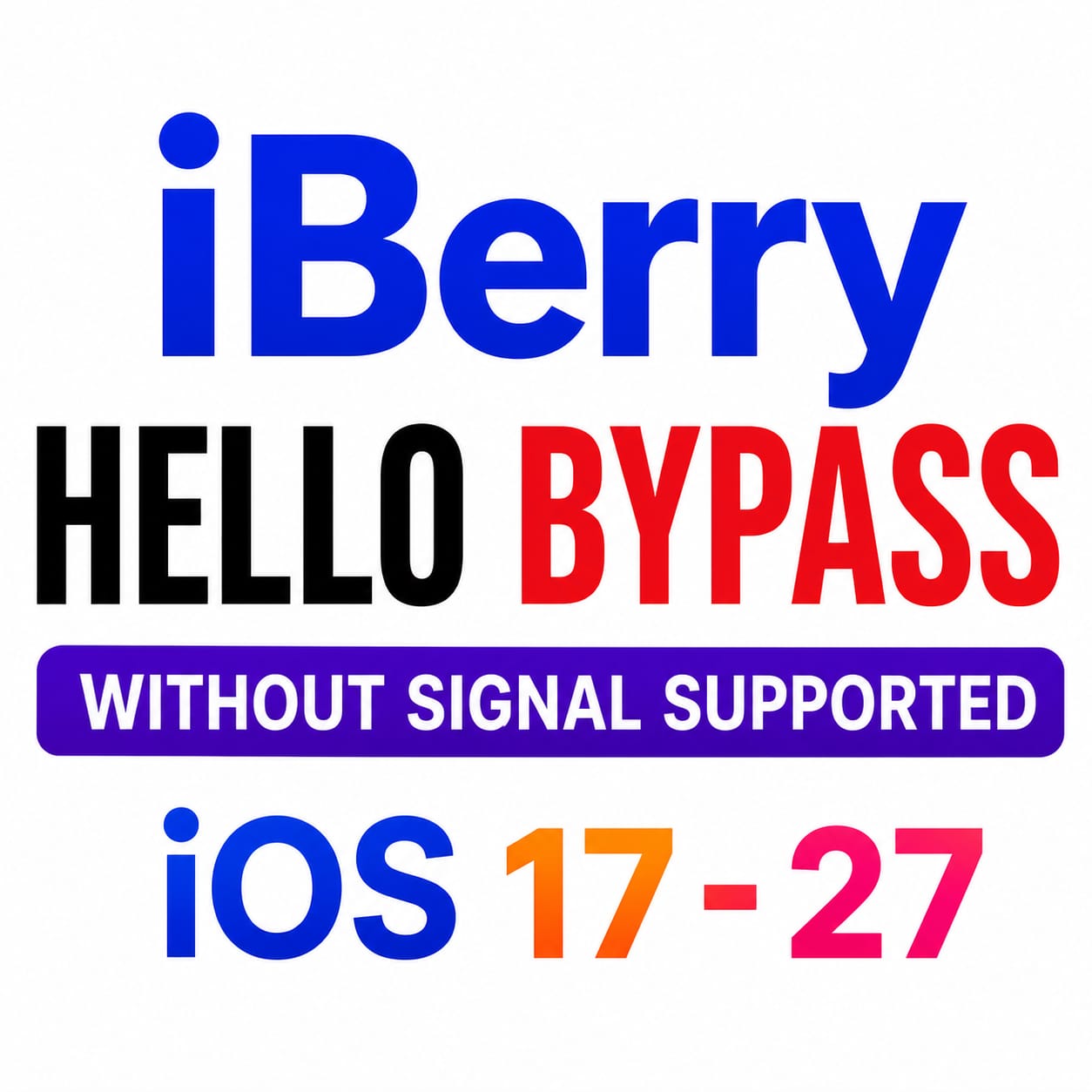 iBerry Hello Activator - iPad 8th