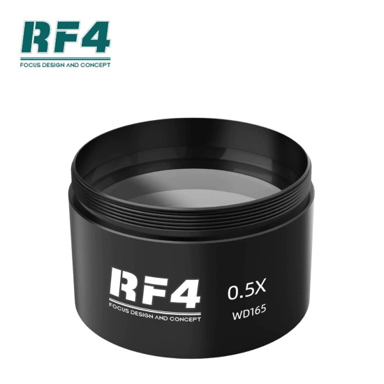 RF4 WD165 0.5X Auxiliary Objective Lens for Stereo Microscope