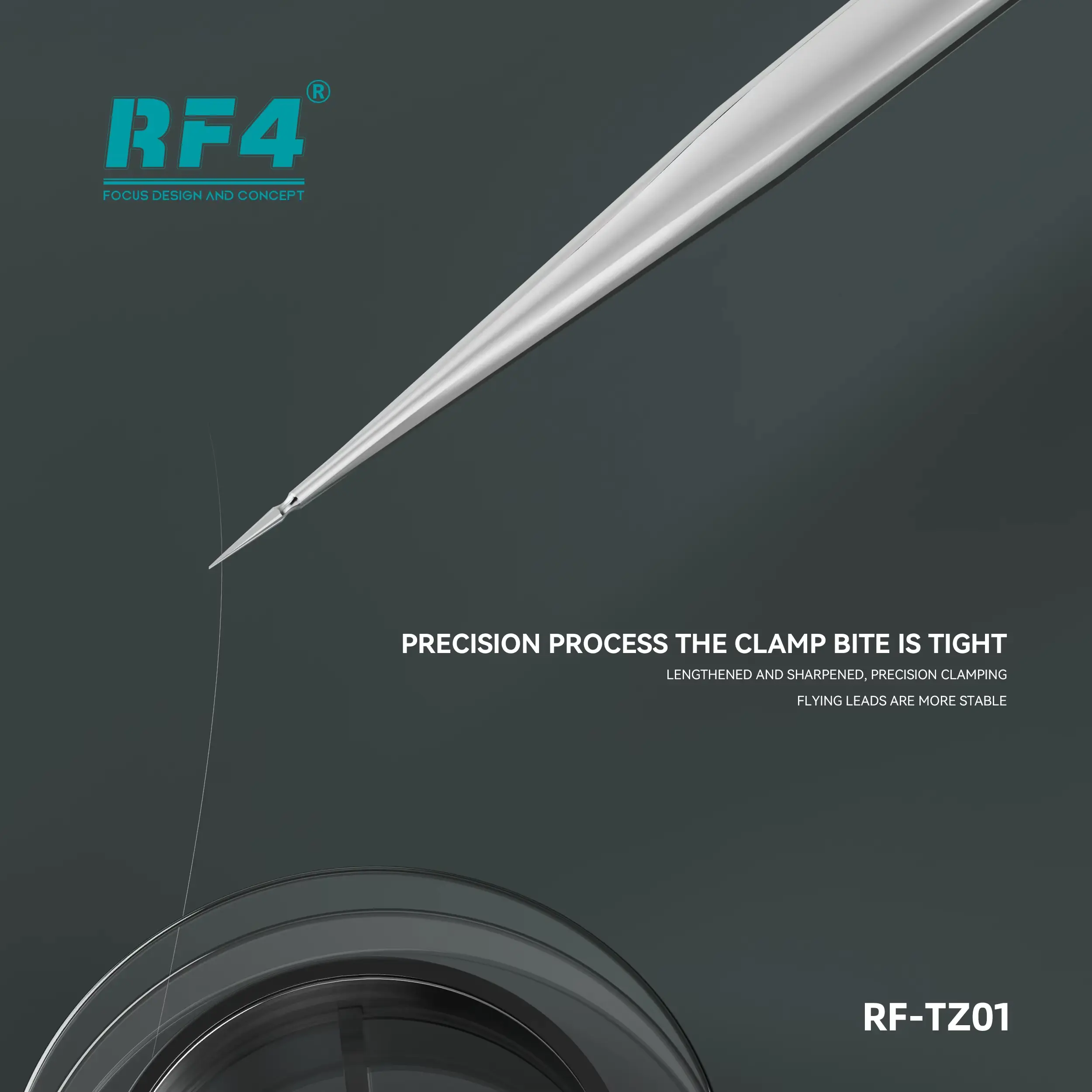 RF4 RF- TZ01 High Precision Straight Tweezer