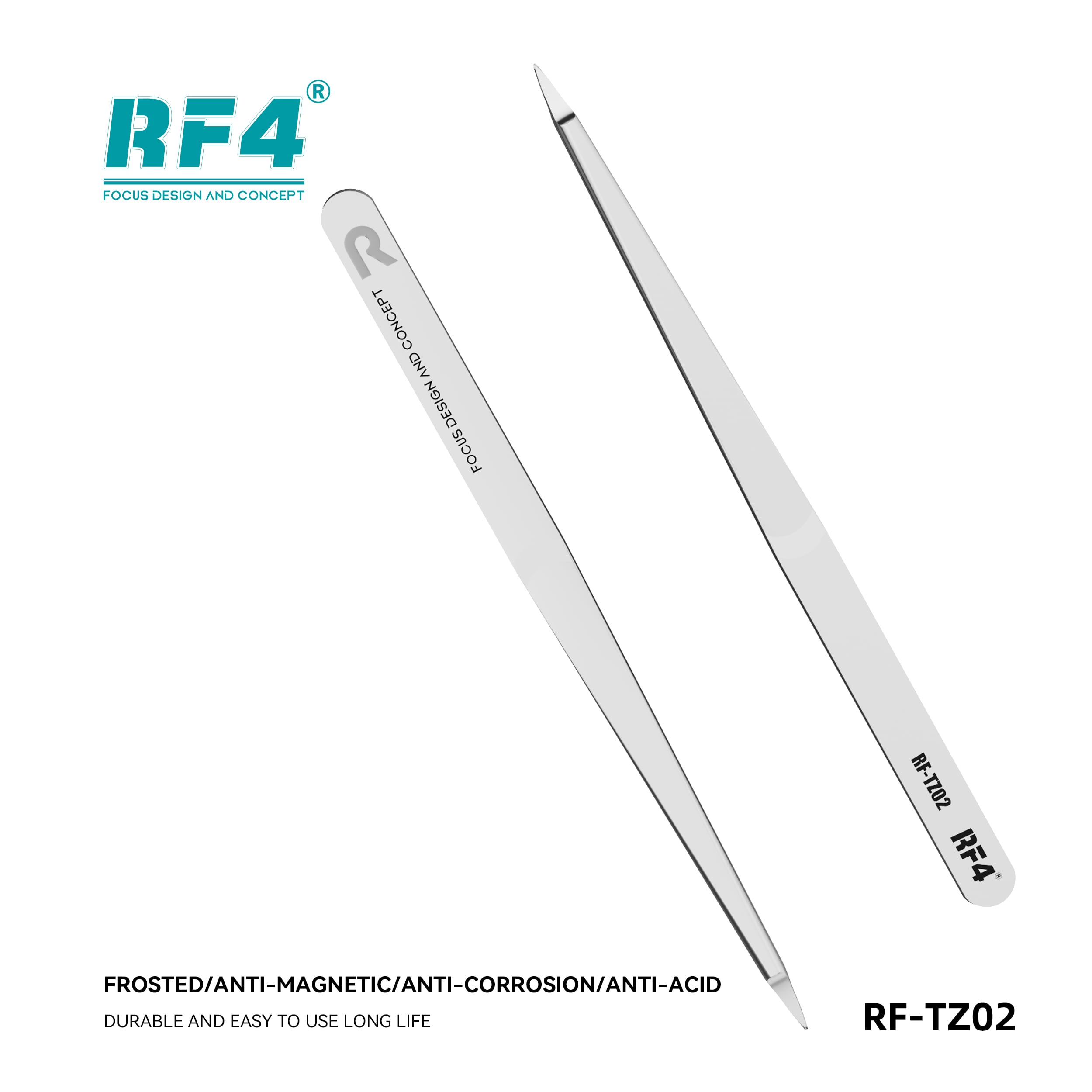 RF4 RF- TZ02 High Precision Straight Tweezer