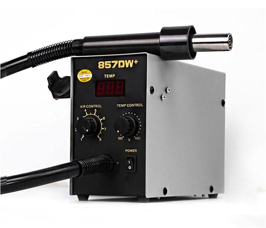 Quick 857DW+ 580W Adjustable Hot Air Rework Station