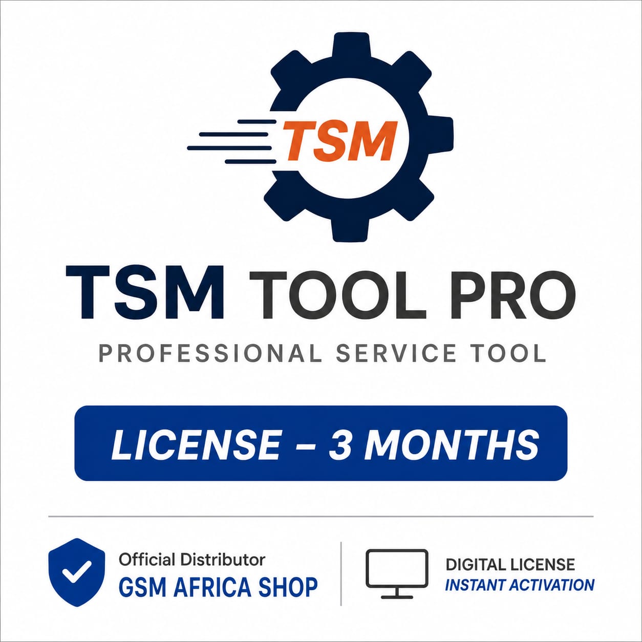TSM Tool Pro Digital License Activation – 3 Months