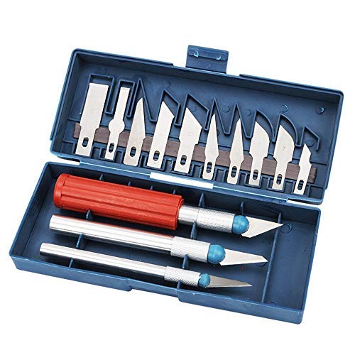 13PC Precision Knife Set – Hobby, Craft & Detailed Cutting Tool Set