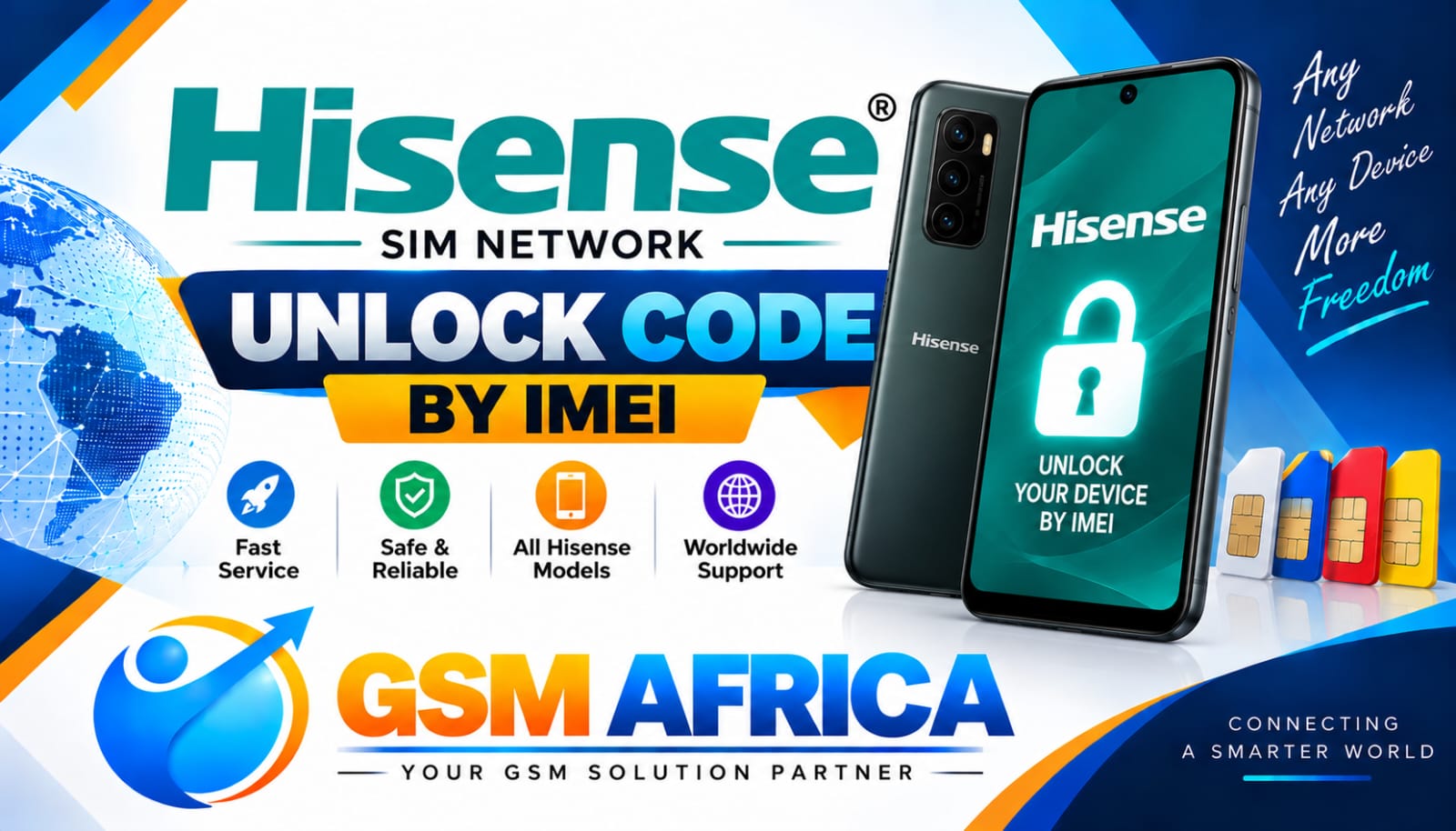HISENSE SIM NETWORK UNLOCK CODE BY IMEI