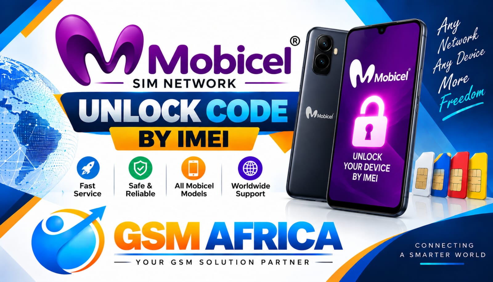 MOBICEL SIM NETWORK UNLOCK CODE BY IMEI