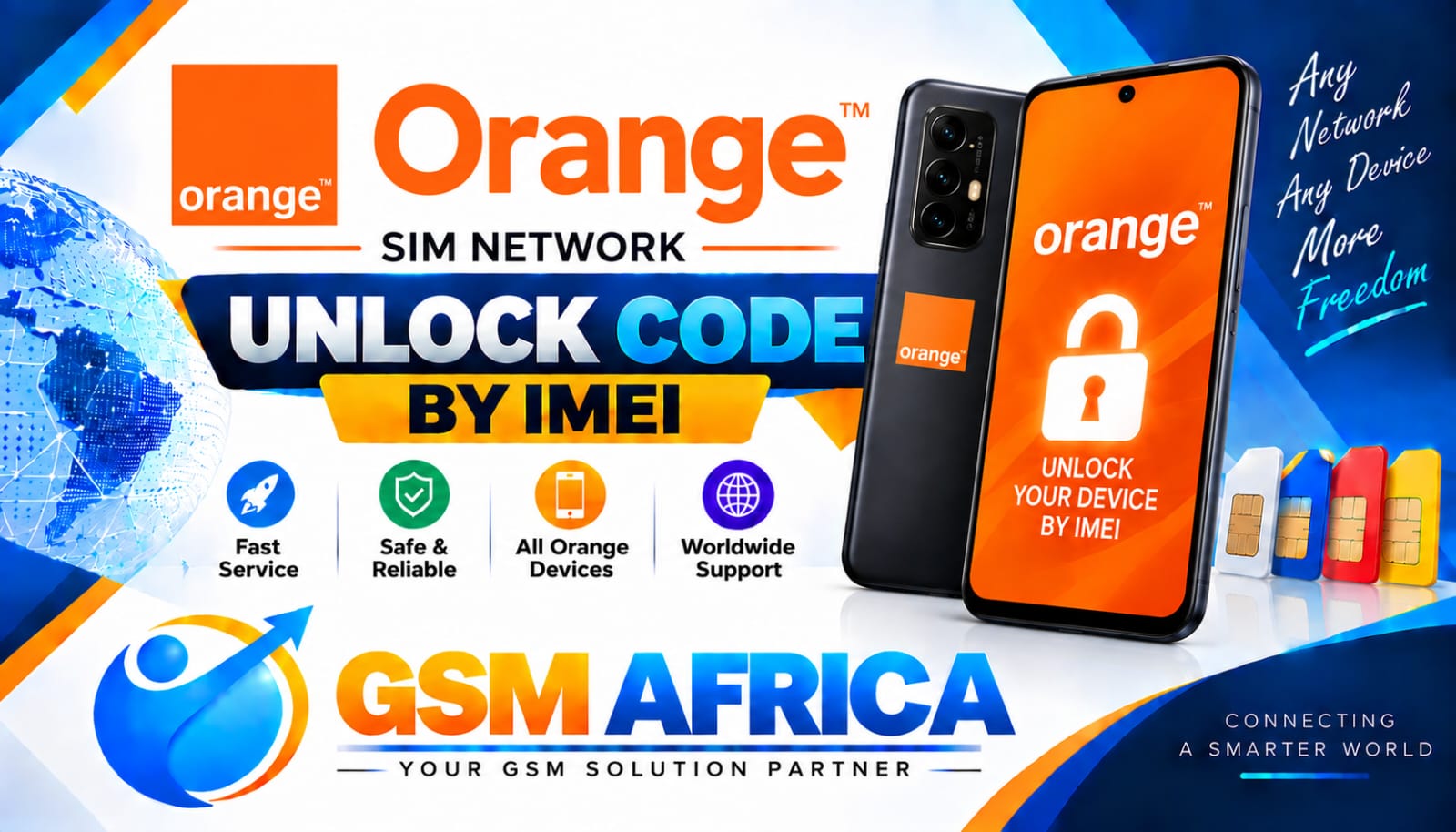 ORANGE SIM NETWORK UNLOCK CODE BY IMEI