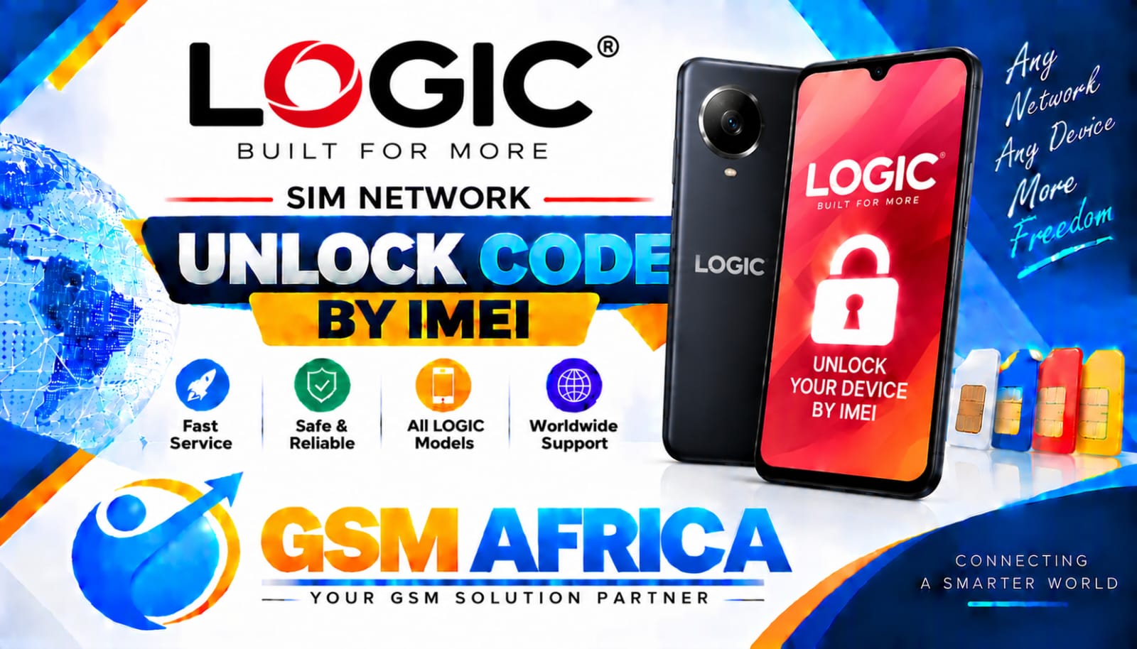 LOGIC SIM NETWORK UNLOCK CODE BY IMEI