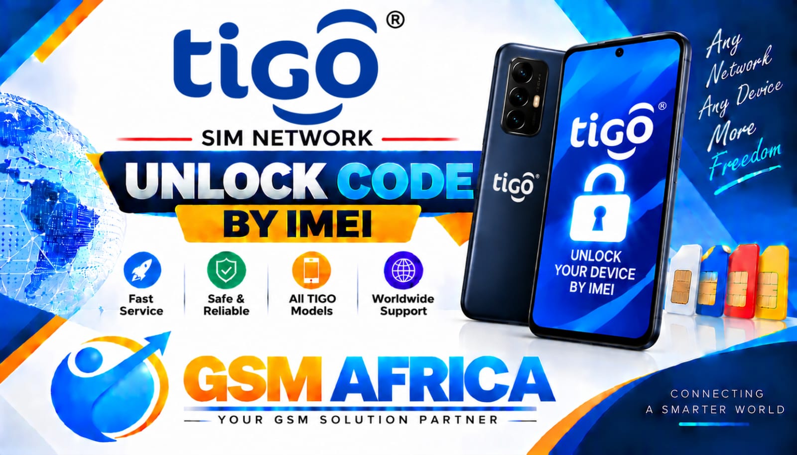 TIGO SIM NETWORK UNLOCK CODE BY IMEI