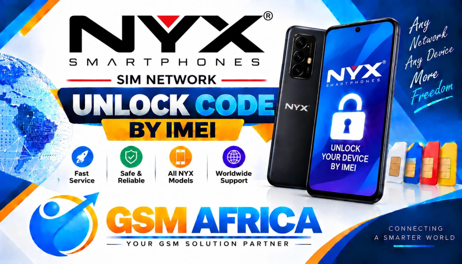 NYX SIM NETWORK UNLOCK CODE BY IMEI