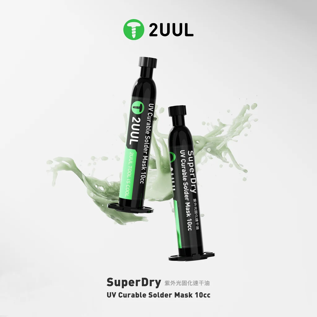 2UUL SC55 SuperDry UV Curable Solder Mask 10cc