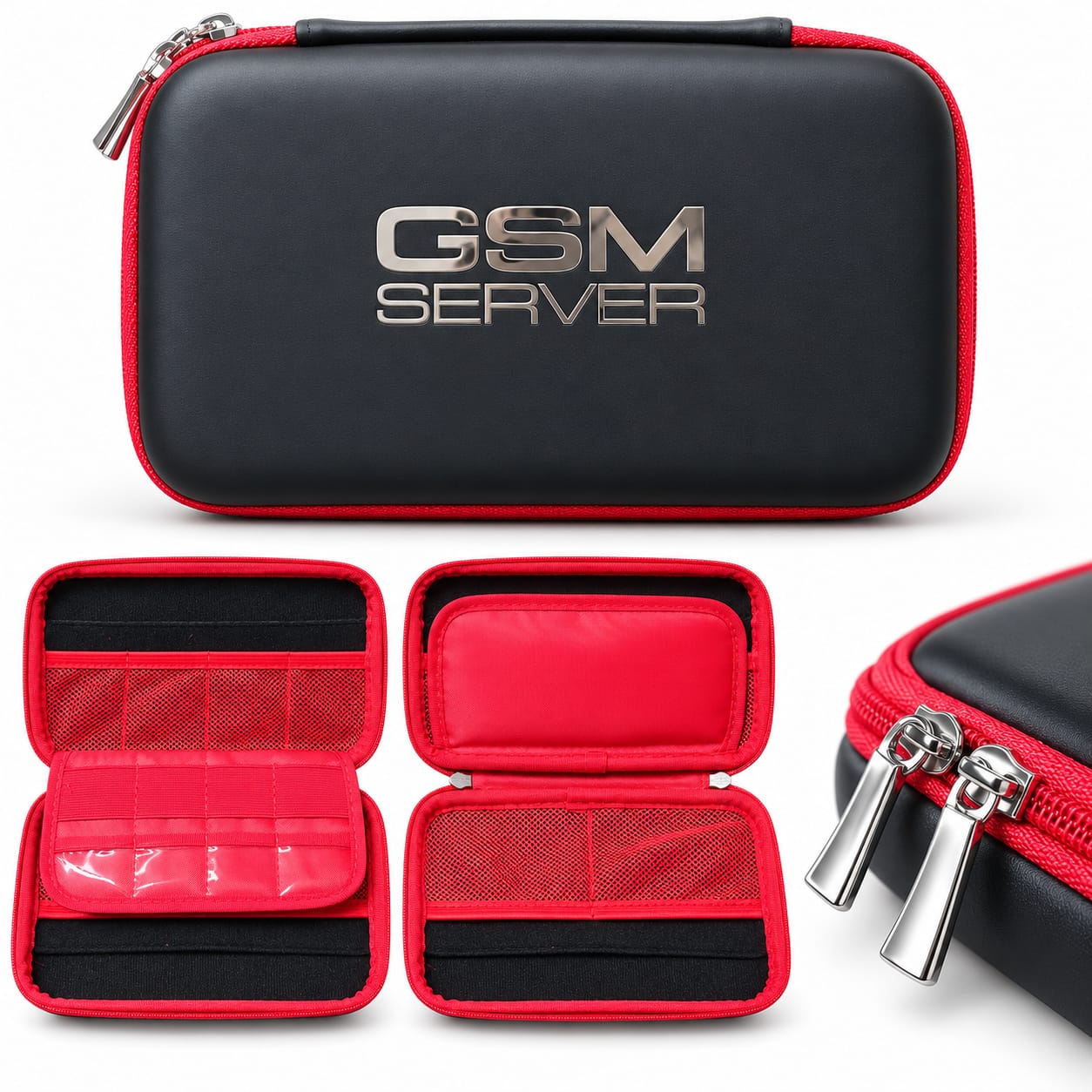 Storage Case for 10 Dongles – Hard Case All Spares Organizer