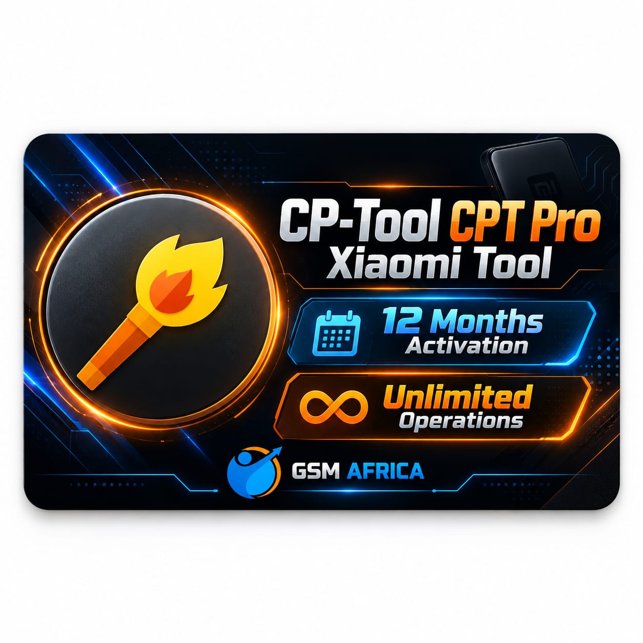 CP Tool Pro Xiaomi Tool 12 Months Activation – Unlimited Operations