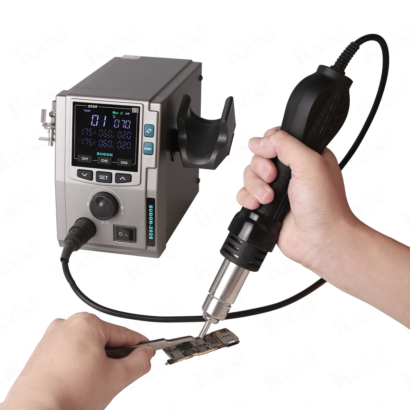 SUGON 2026 700W Intelligent Digital Hot Air Gun Rework Station