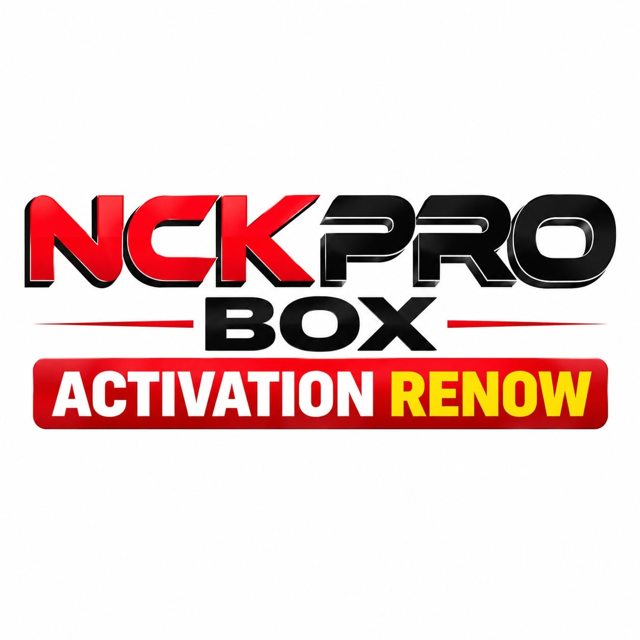 NCK Pro Box Activation Renewal