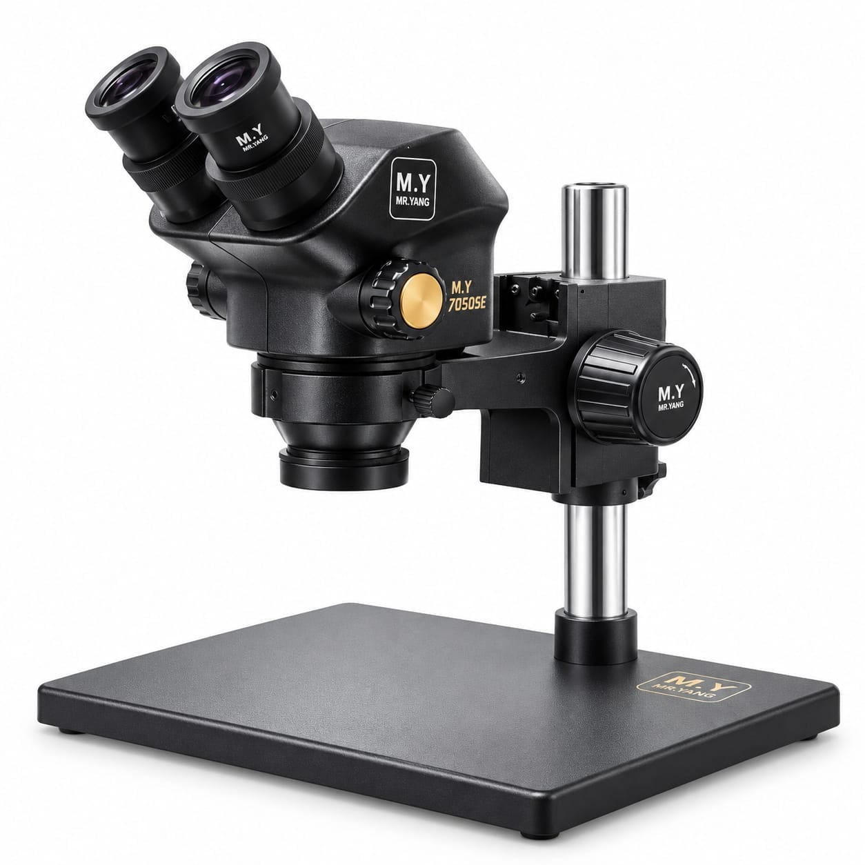 M.Y 7050SE 7-50X Synchronous Zoom Binocular Stereo Microscope