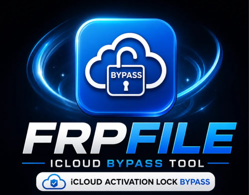 FRPFILE Open Menu iCloud Remove for MacBook