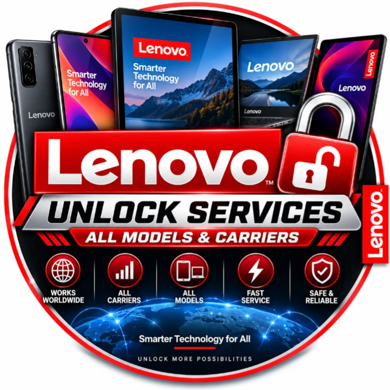 LENOVO WORLDWIDE UNLOCK - DATABASE 1
