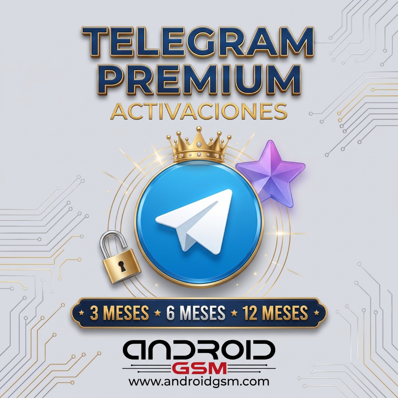 Telegram Premium ⭐ - 3 Meses - Activación Directa en tu Cuenta