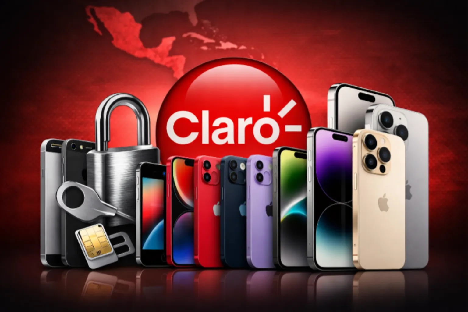Claro iPhone All Models All Countries Factory Unlock