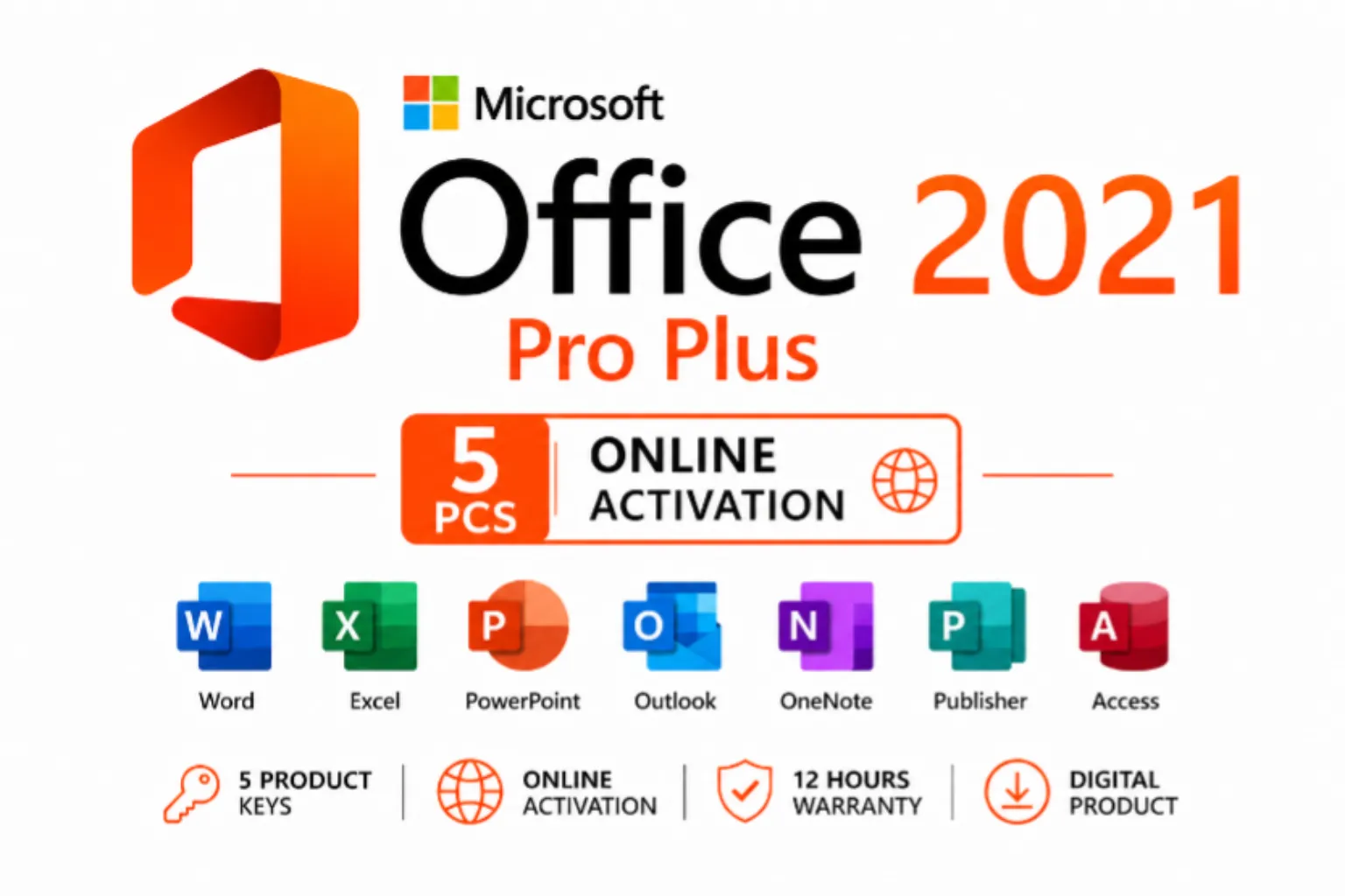 Microsoft Office 2024 Pro Plus Product Key [Home or Business]