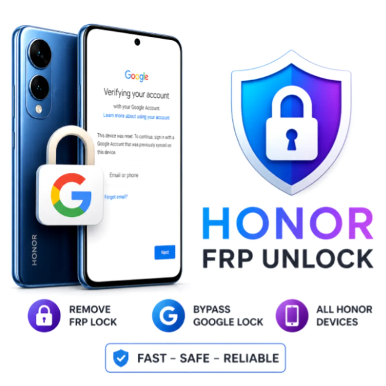 Honor Worldwide [FRP Key] By SN [Huawei Not Supported]