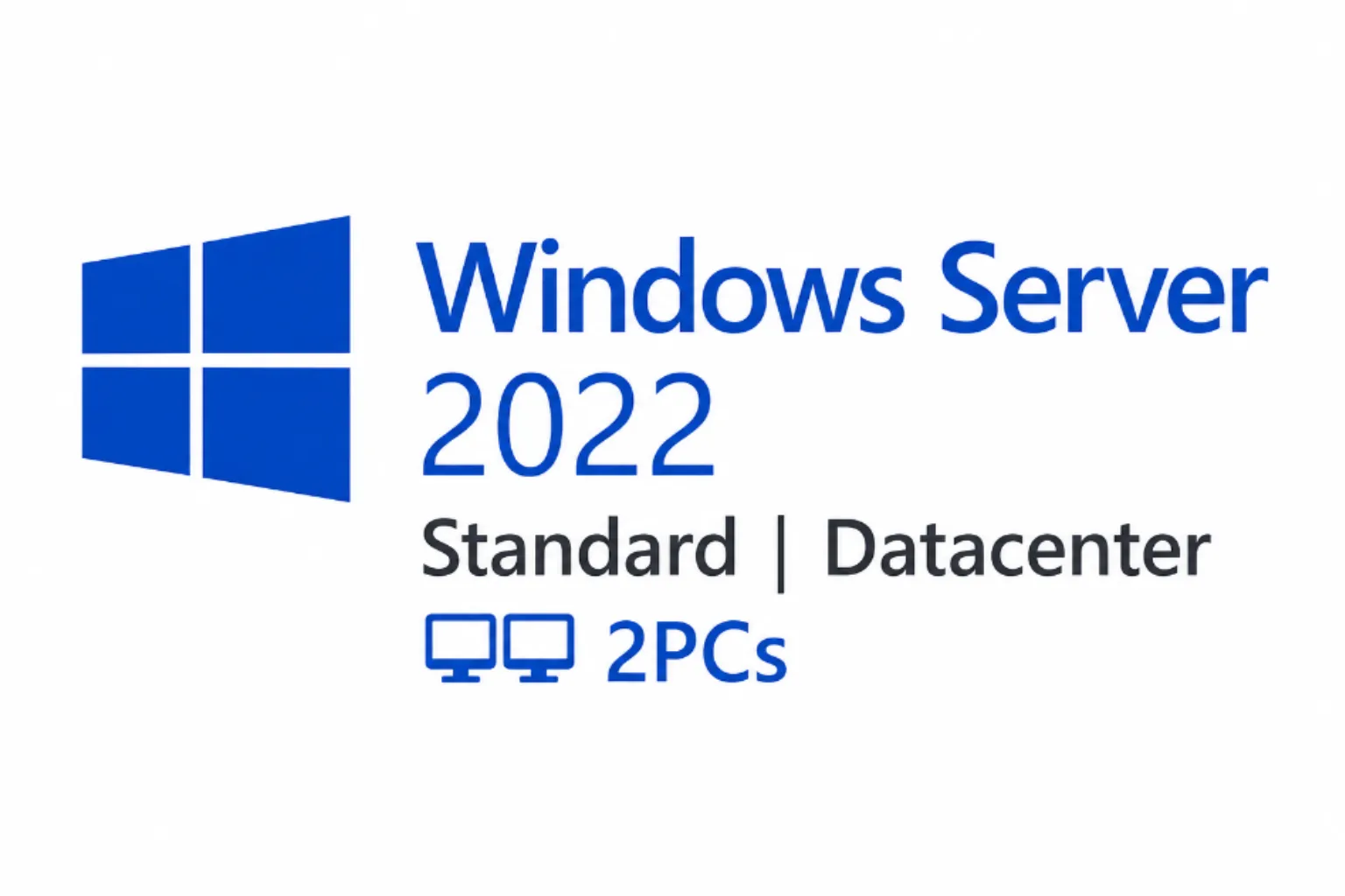 Windows Server 2022 Standard | Datacenter 2PCs