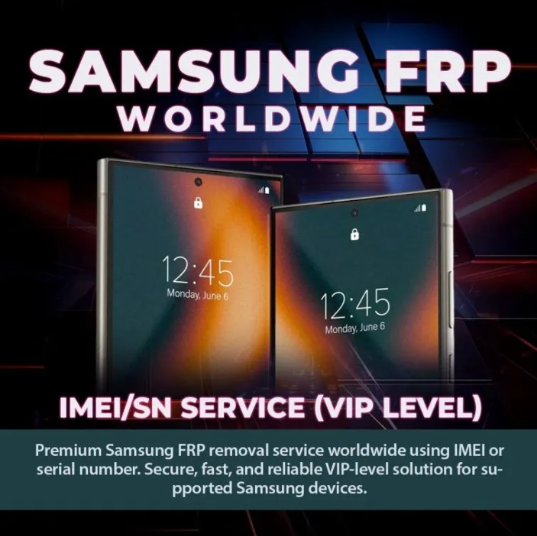 Samsung FRP Worldwide | IMEI Only | (((( Android 17 only ))))) Source 3#